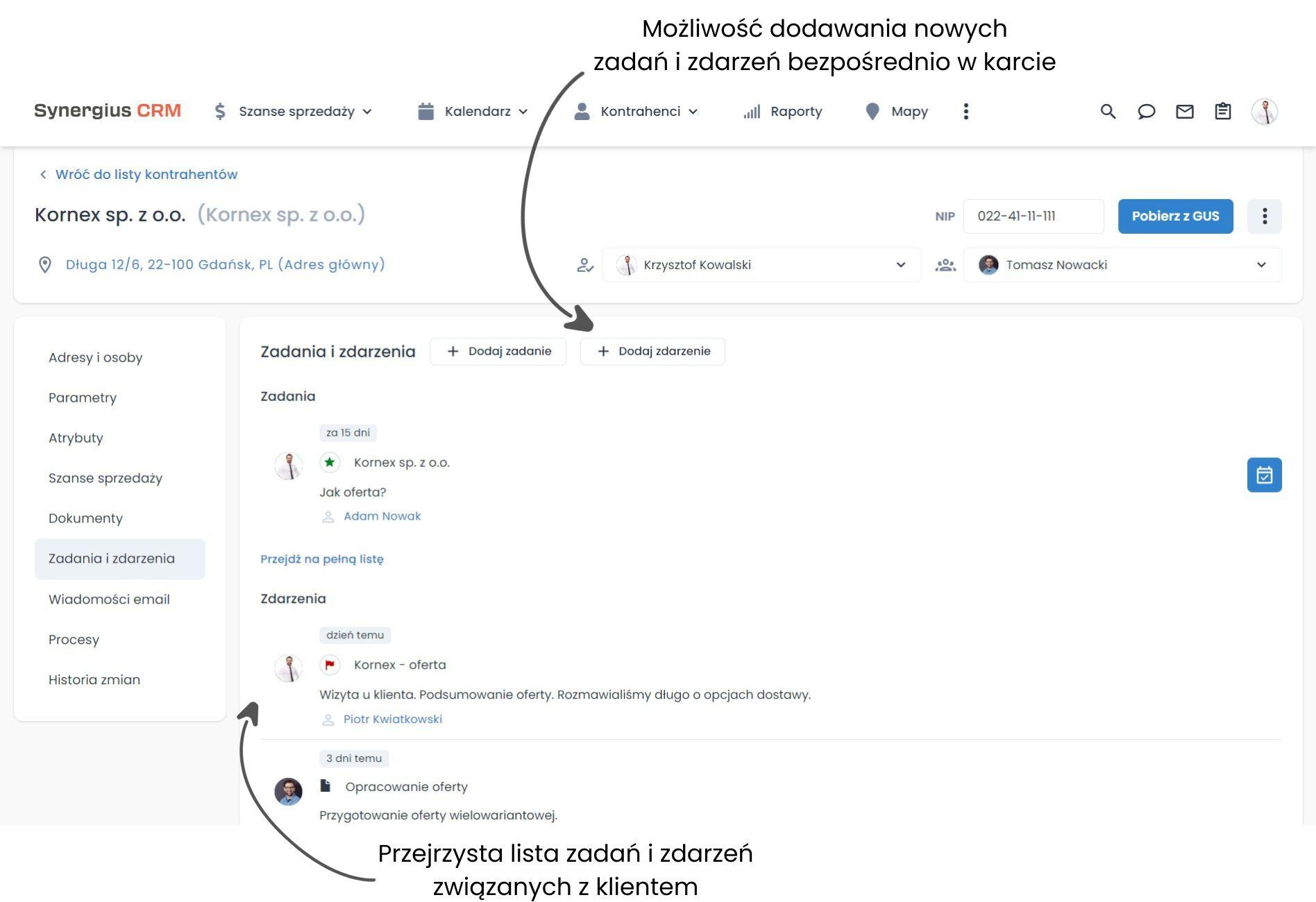 Co to karta kontrahenta w systemie CRM