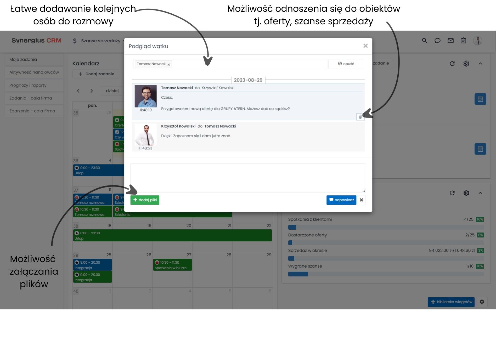 Komunikator w oprogramowaniu CRM