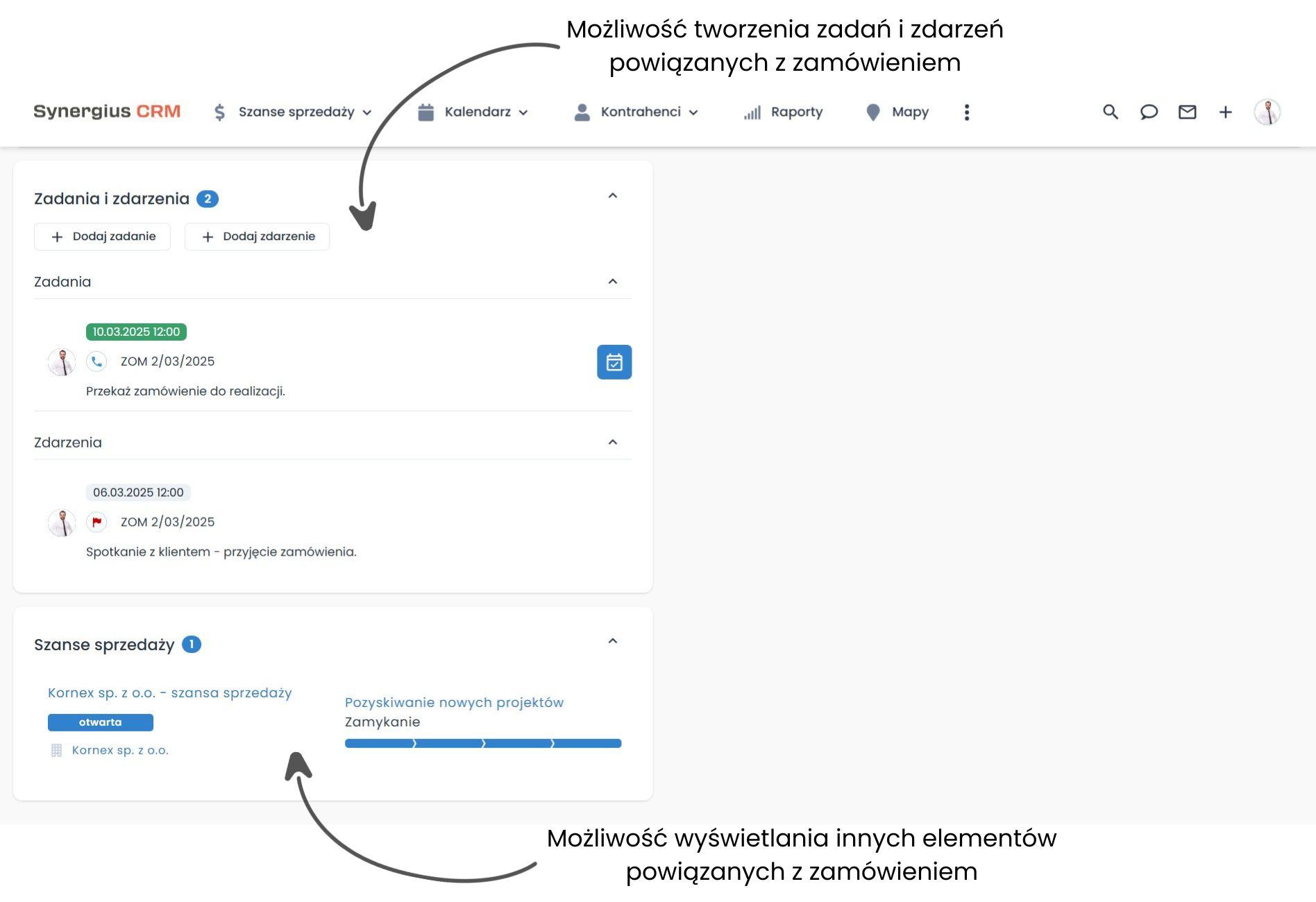 Zarządzanie zamówieniami w CRM planowanie zadań do zamówień