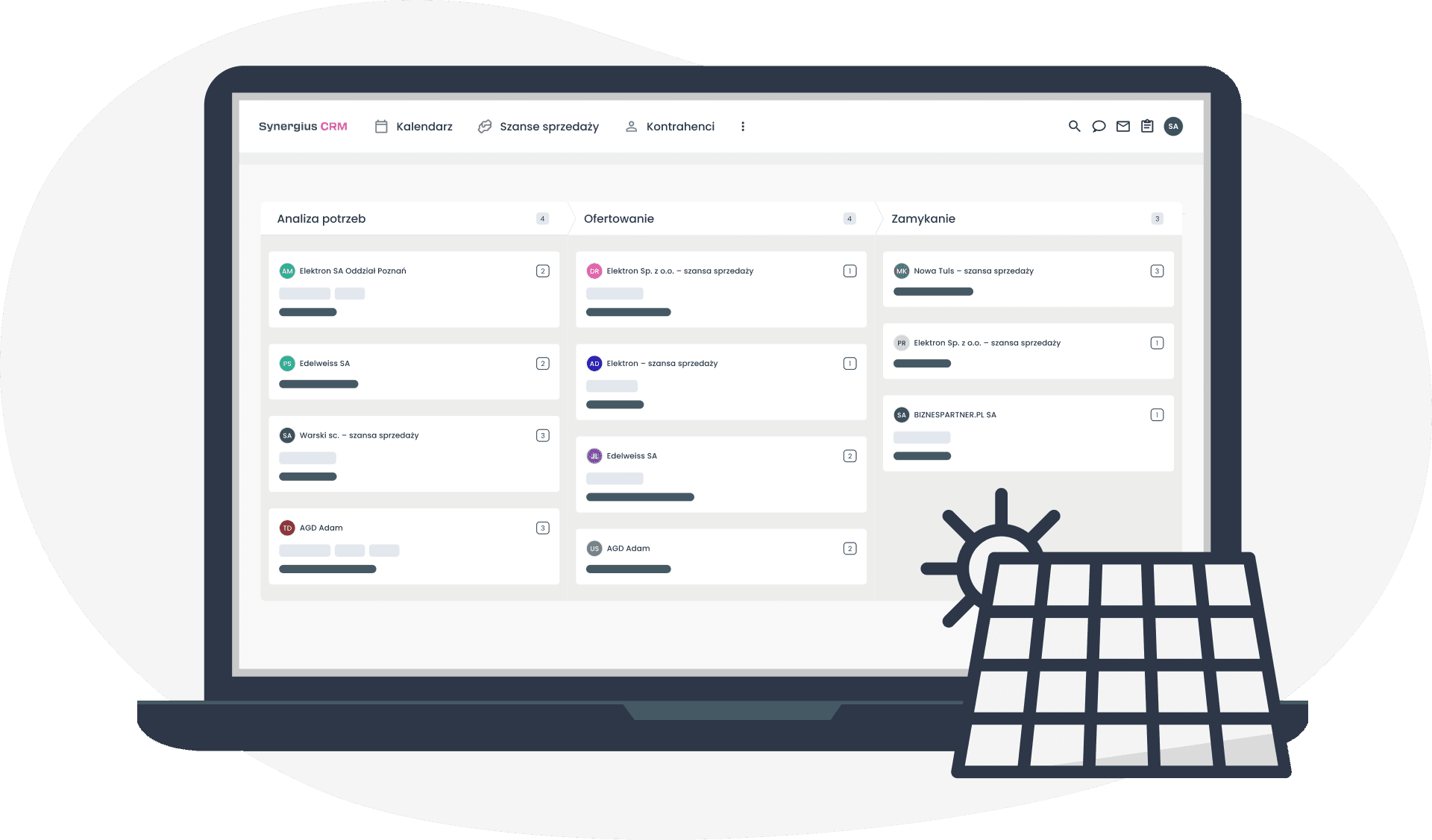 Sprawdzony program CRM dla fotowoltaiki.