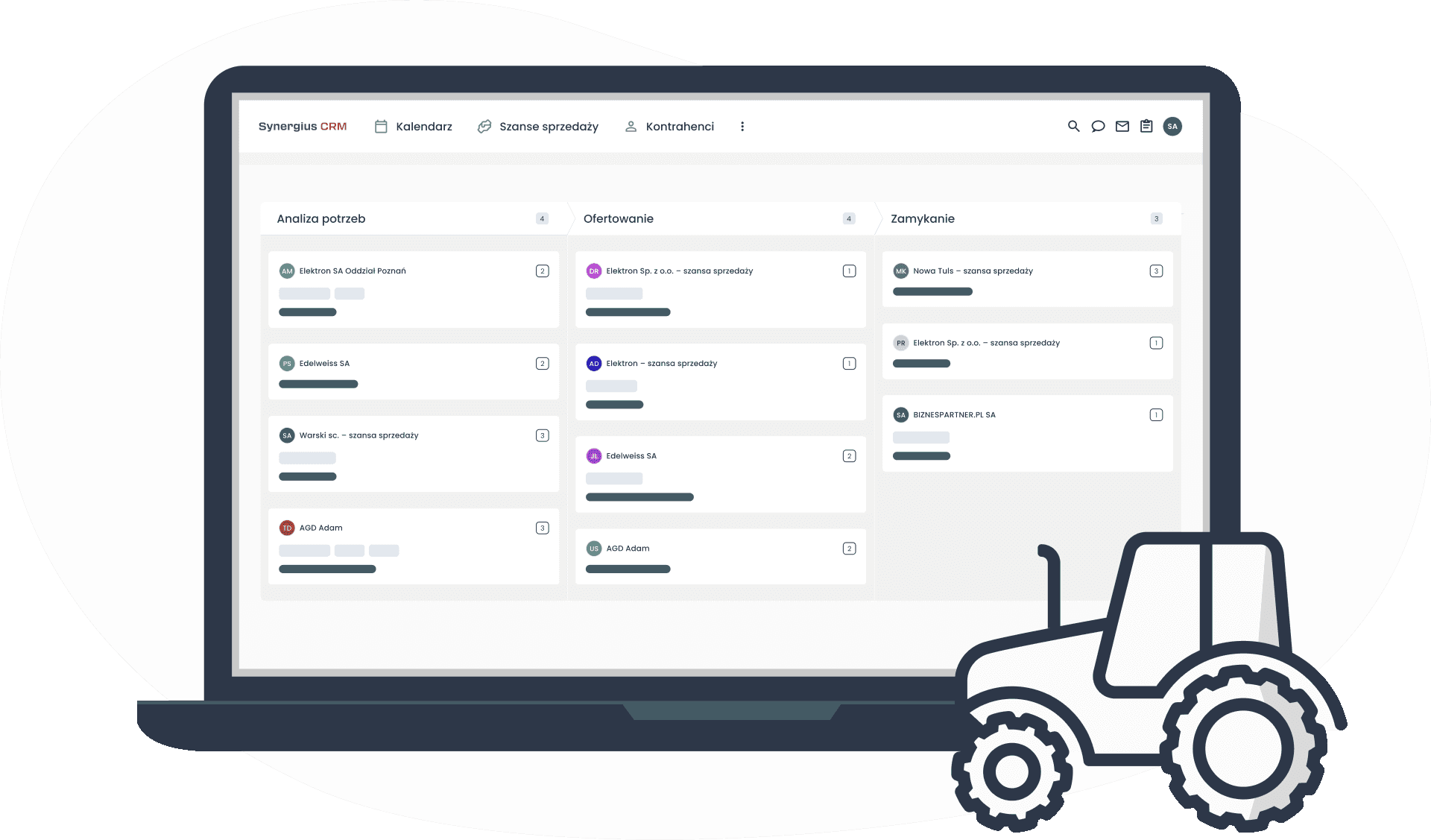 Sprawdzony System CRM dla branży rolniczej.